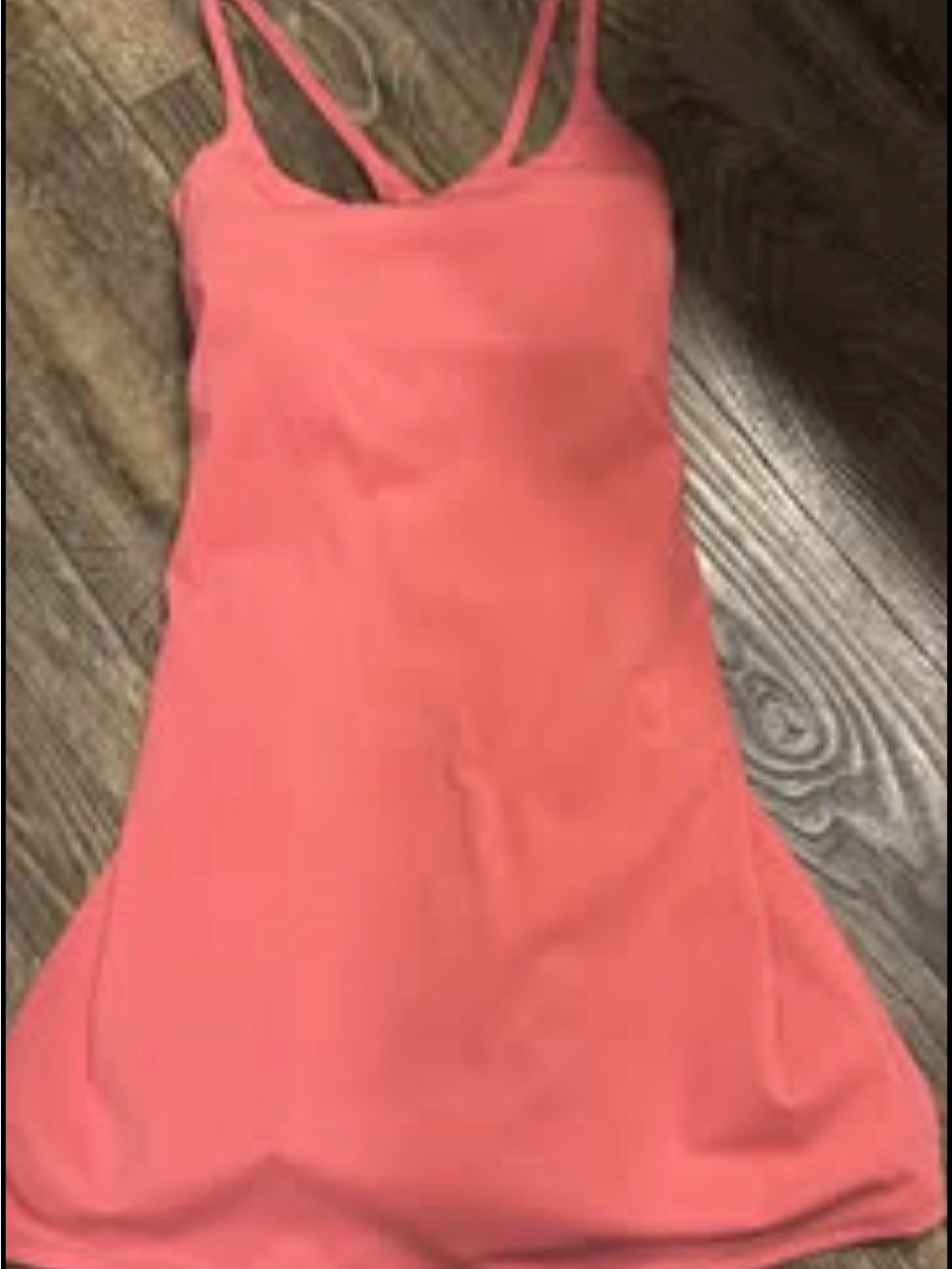 HALARA Coral Pink Midi Dress